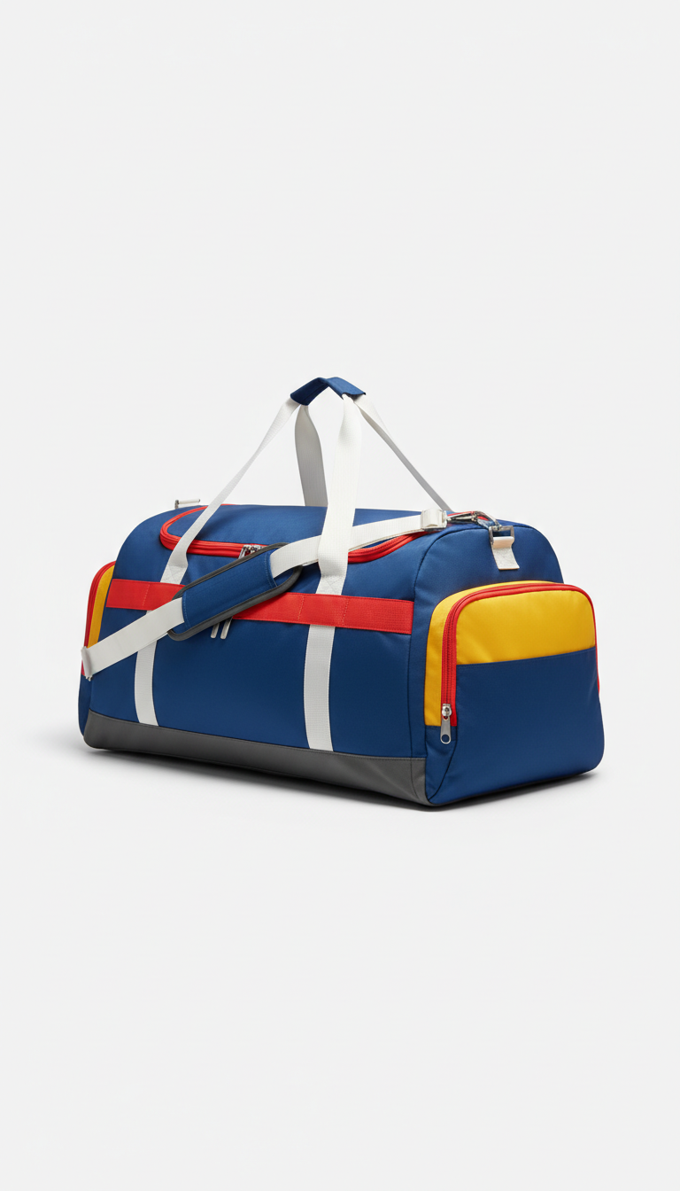 Bolsa esportiva institucional estruturada