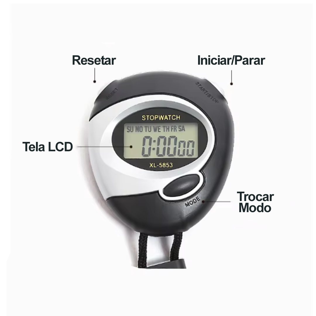 CRONÔMETRO DIGITAL DALEBOL