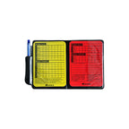 KIT CARTÃO ÁRBITRO DE FUTSAL DALEBOL C/CANETA E CAPA