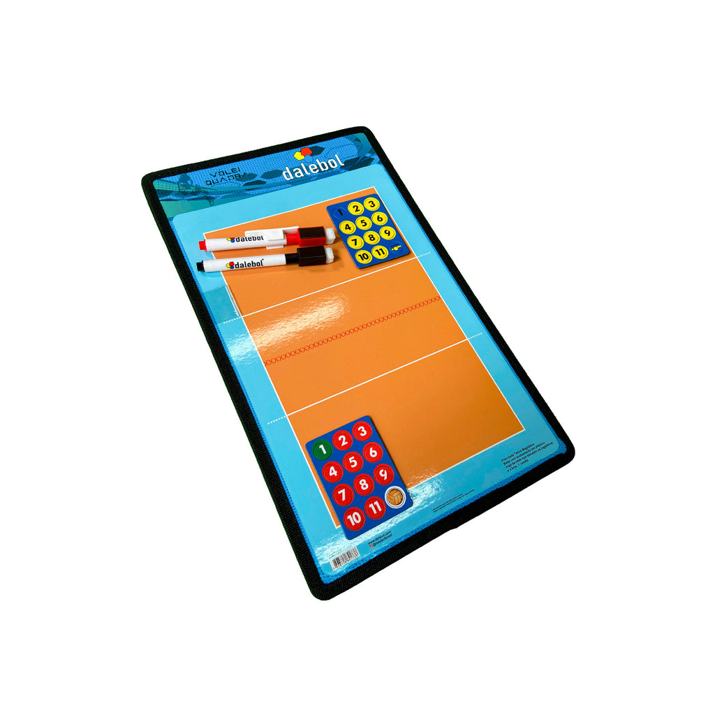 PRANCHETA TÁTICA FRENTE E VERSO DALEBOL VÔLEI