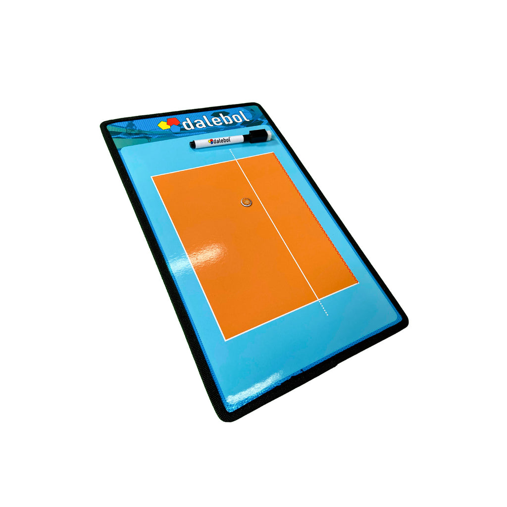 PRANCHETA TÁTICA FRENTE E VERSO DALEBOL VÔLEI