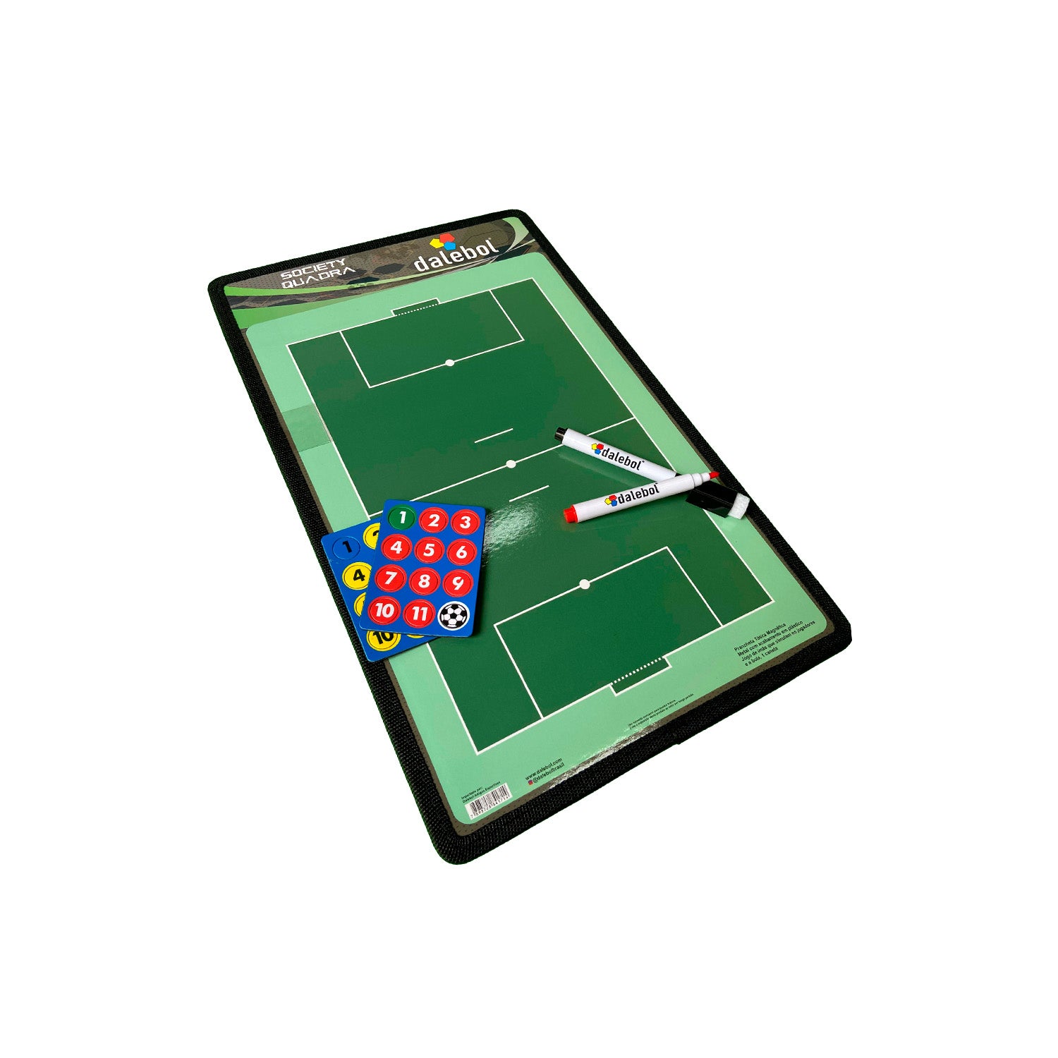 PRANCHETA TÁTICA FRENTE E VERSO DALEBOL SOCIETY