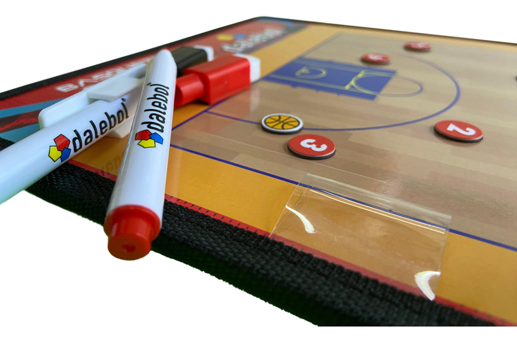 PRANCHETA TÁTICA FRENTE E VERSO DALEBOL BASQUETE