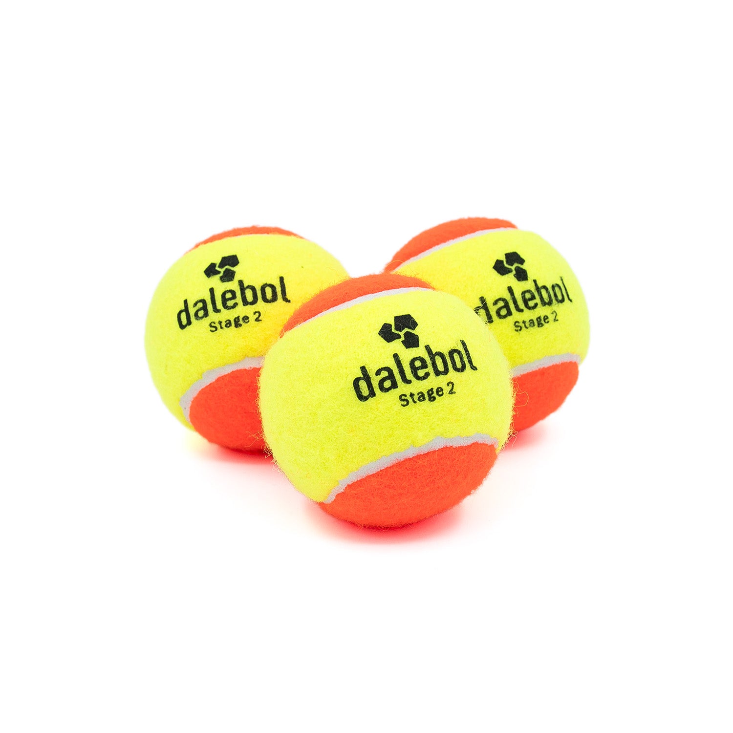 KIT 3 BOLAS DE BEACH TENNIS DALEBOL STAGE 2