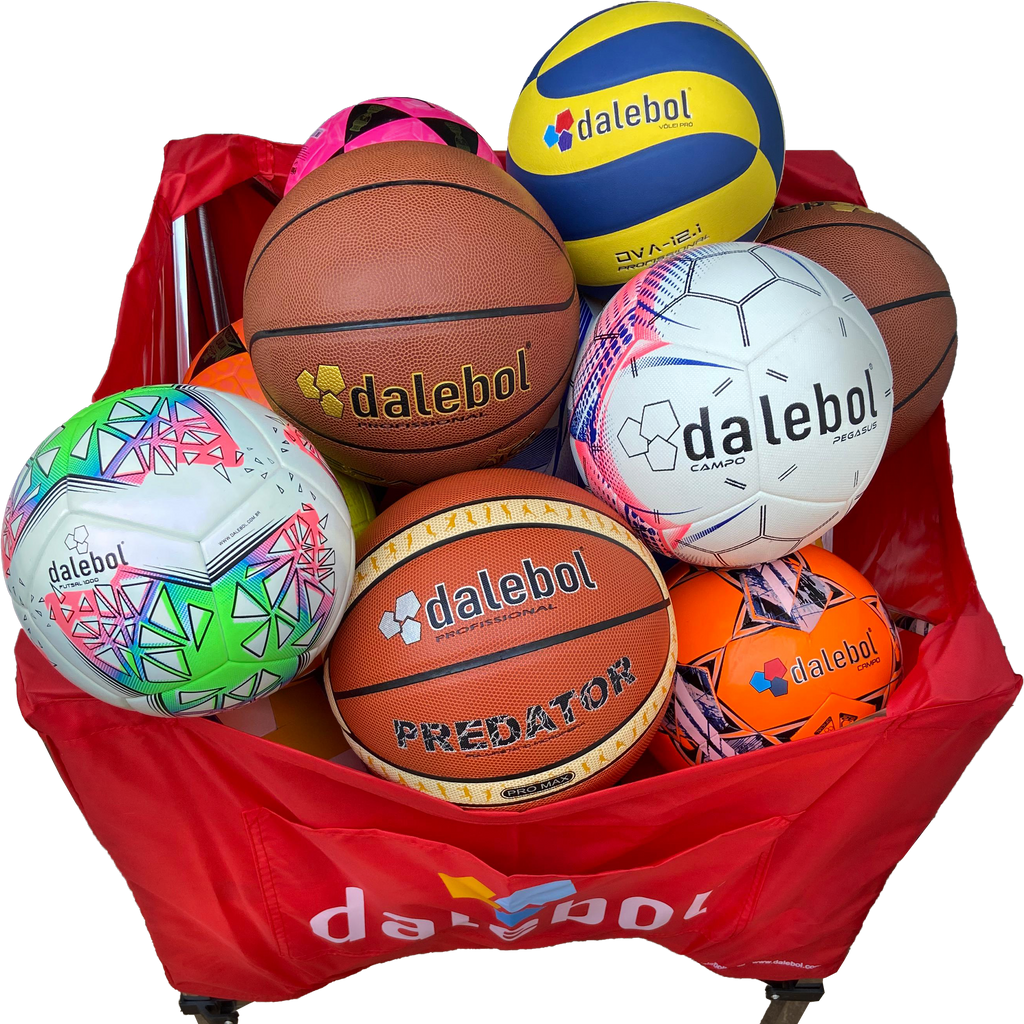 CARRINHO PARA TRANSPORTE DE BOLAS DALEBOL