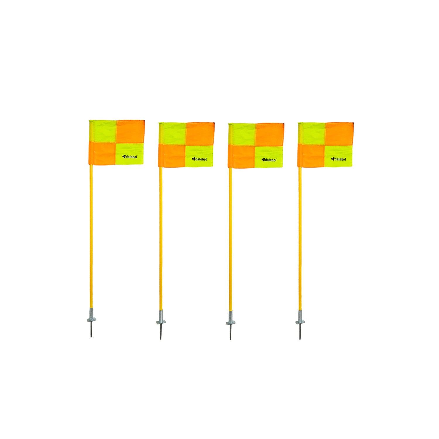 KIT 4 BANDEIRINHAS DALEBOL C/ SUPORTE MOLAS